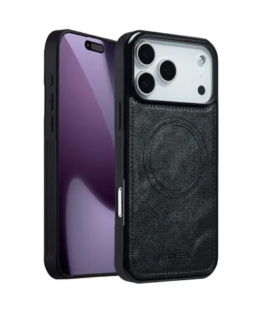 Coque iPhone 17 Pro Max MagSafe | Toucher Cuir