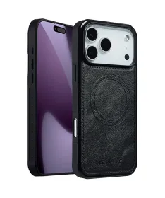 Coque iPhone 17 Pro Max MagSafe | Toucher Cuir