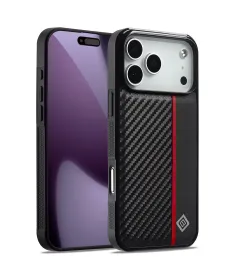 Coque iPhone 17 Pro Max Finition Carbone Renforcée