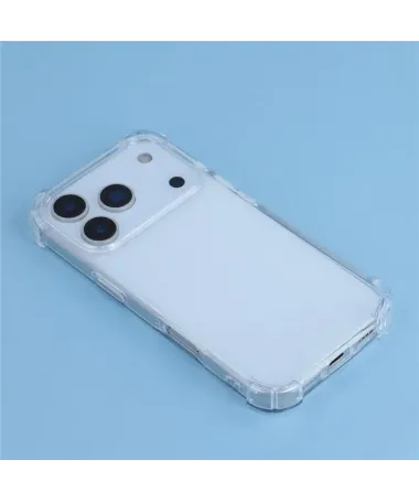 Coque iPhone 17 Pro Max Antichoc Transparente | Crystal Shield