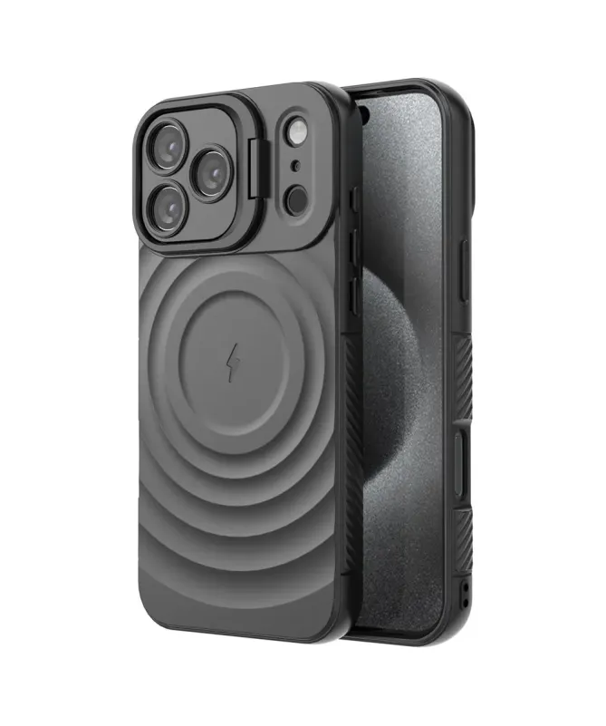 Coque iPhone 17 Pro Max Design Ondulé | MagSafe et Support