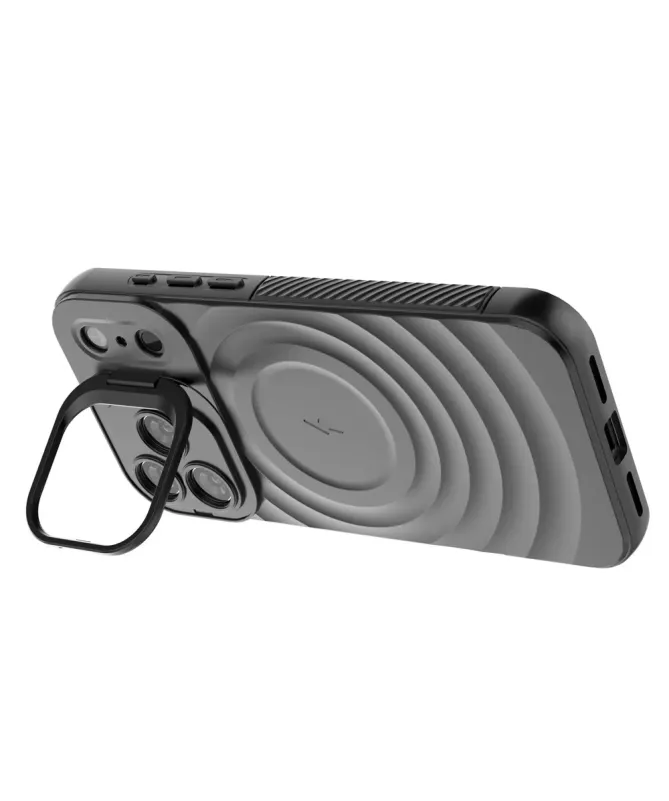 Coque iPhone 17 Pro Max Design Ondulé | MagSafe et Support