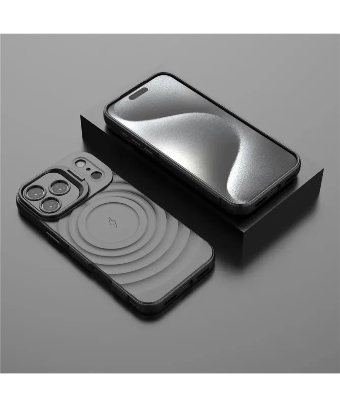 Coque iPhone 17 Pro Max Design Ondulé | MagSafe et Support