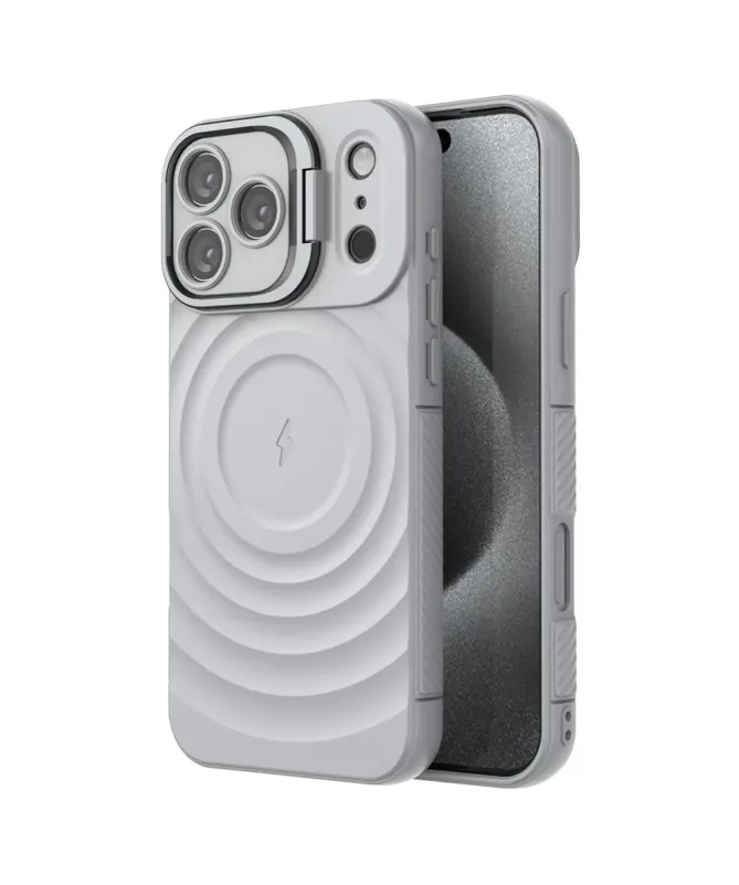 Coque iPhone 17 Pro Max Design Ondulé | MagSafe et Support