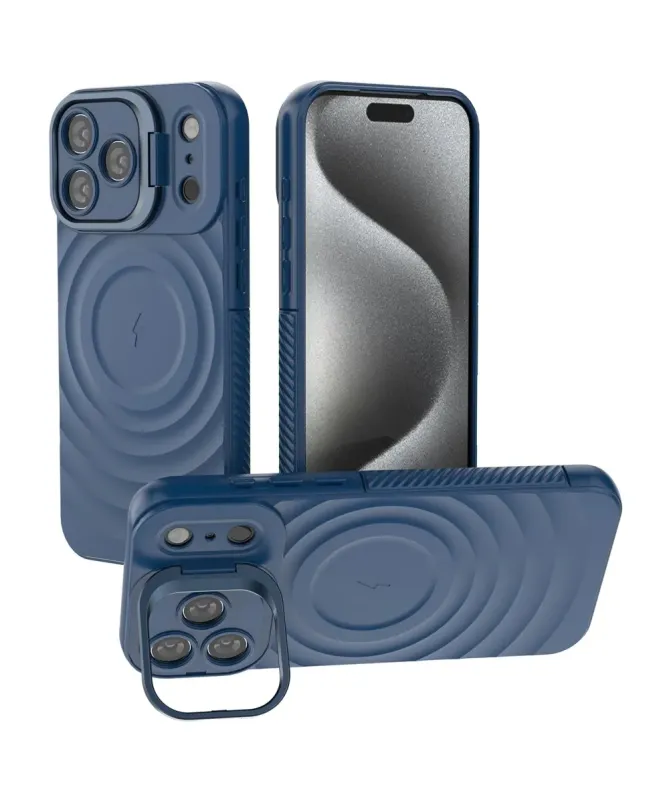 Coque iPhone 17 Pro Max Design Ondulé | MagSafe et Support