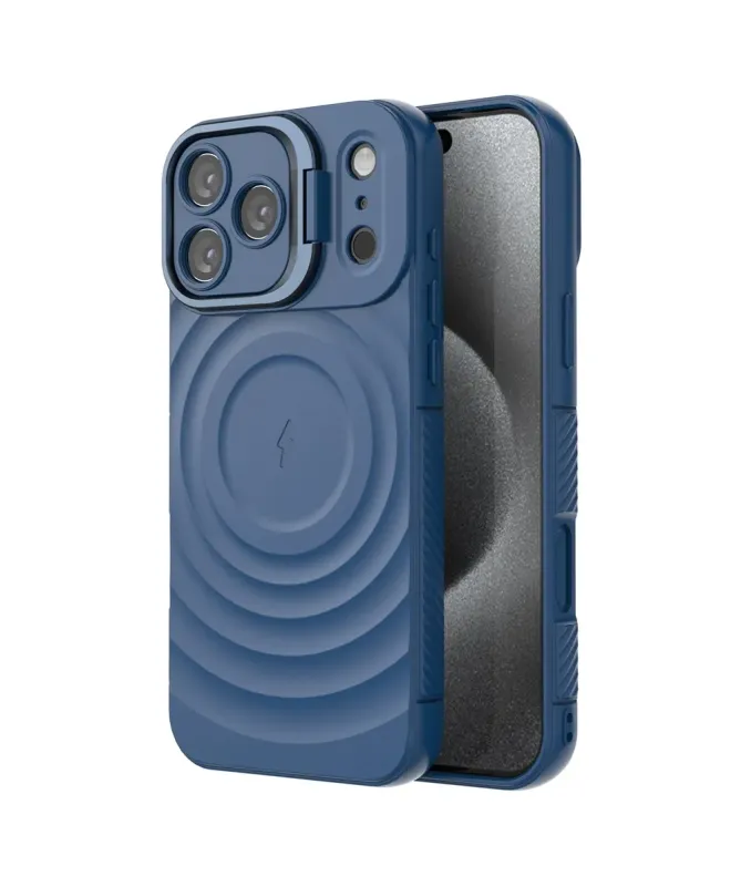 Coque iPhone 17 Pro Max Design Ondulé | MagSafe et Support