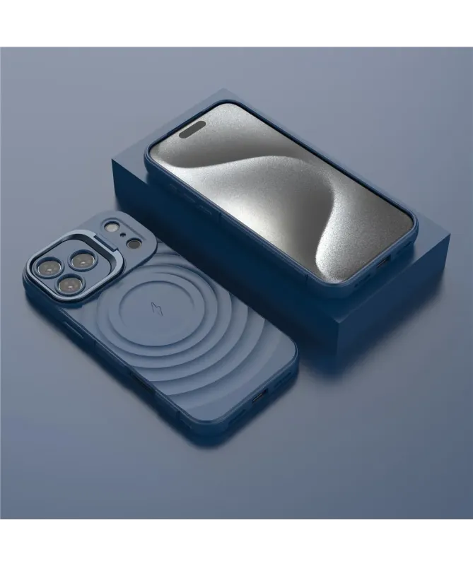 Coque iPhone 17 Pro Max Design Ondulé | MagSafe et Support