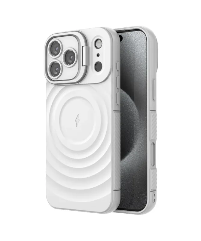 Coque iPhone 17 Pro Max Design Ondulé | MagSafe et Support