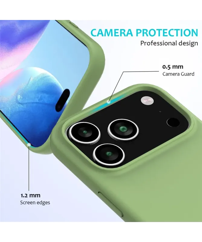 Coque iPhone 17 Pro Max Silicone | Toucher Soyeux