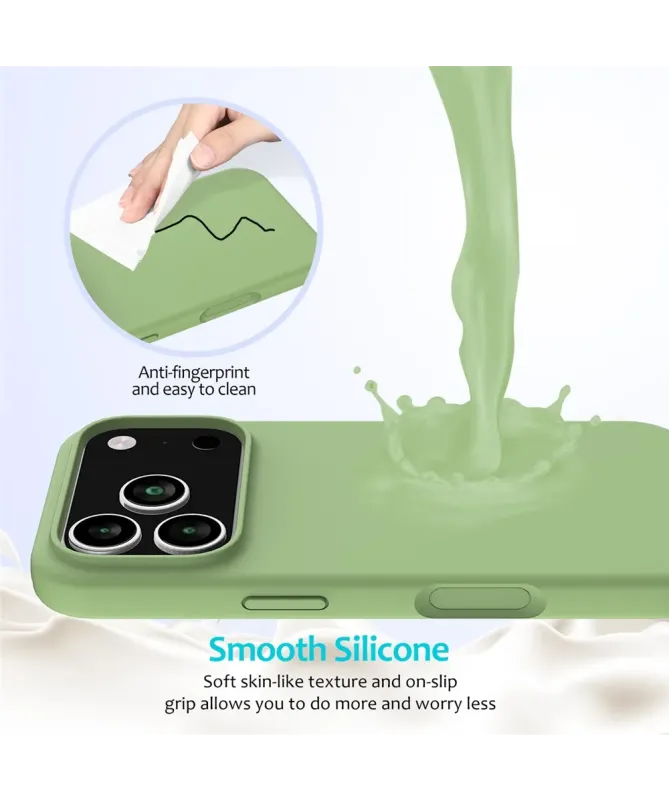 Coque iPhone 17 Pro Max Silicone | Toucher Soyeux