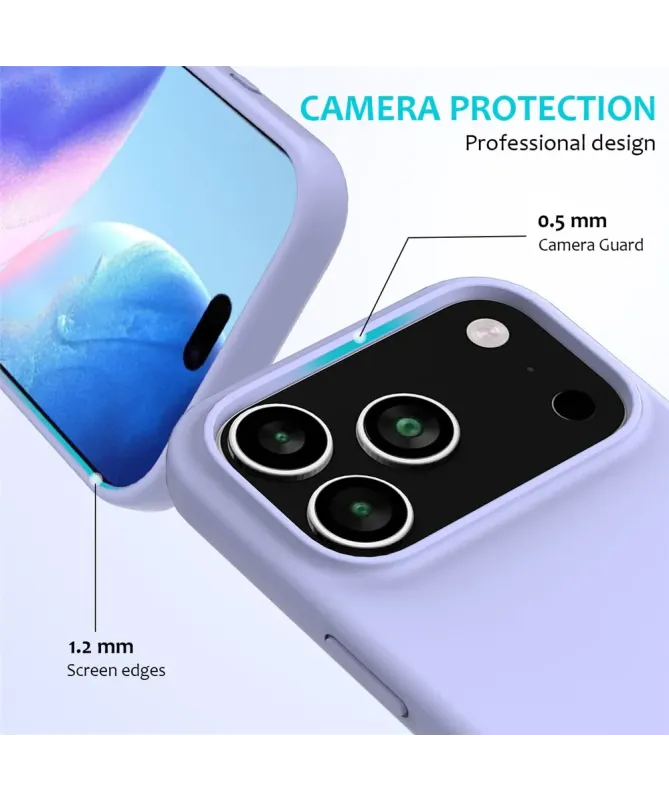 Coque iPhone 17 Pro Max Silicone | Toucher Soyeux