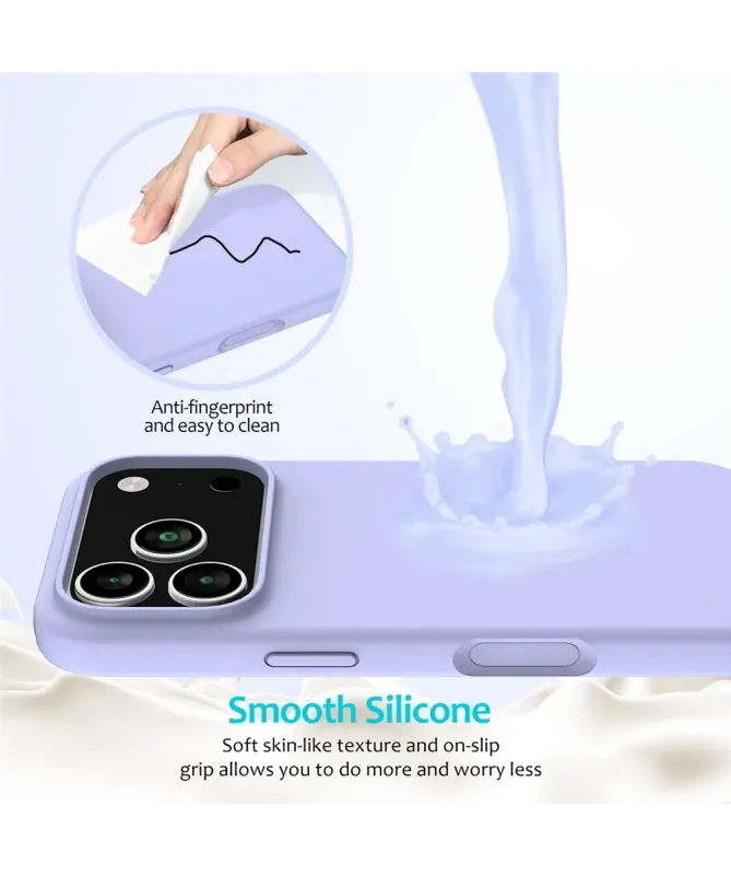 Coque iPhone 17 Pro Max Silicone | Toucher Soyeux