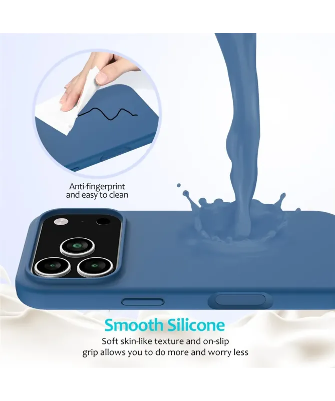 Coque iPhone 17 Pro Max Silicone | Toucher Soyeux