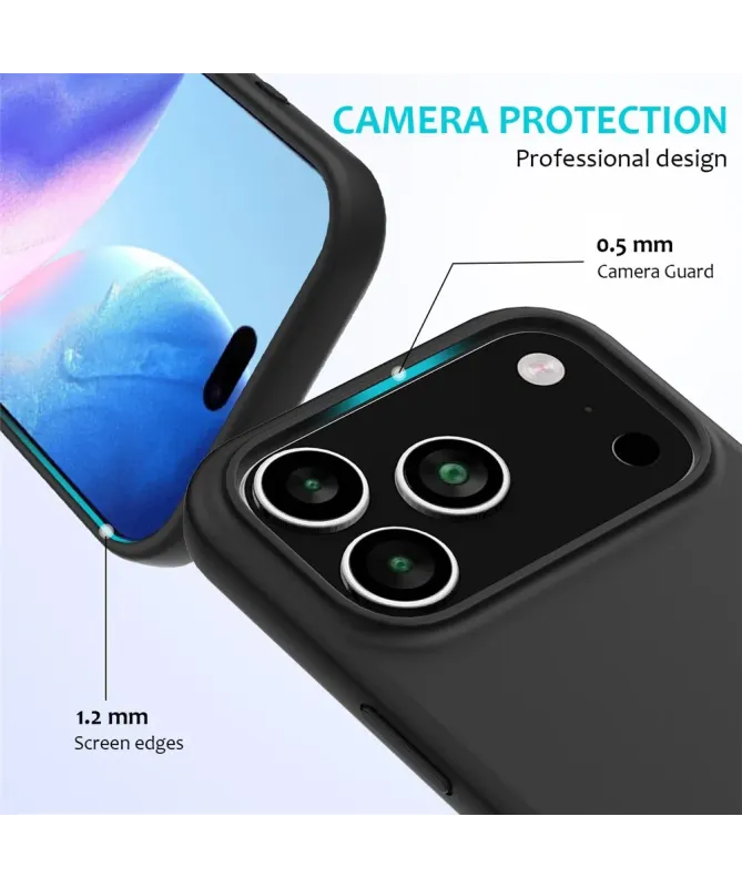 Coque iPhone 17 Pro Max Silicone | Toucher Soyeux