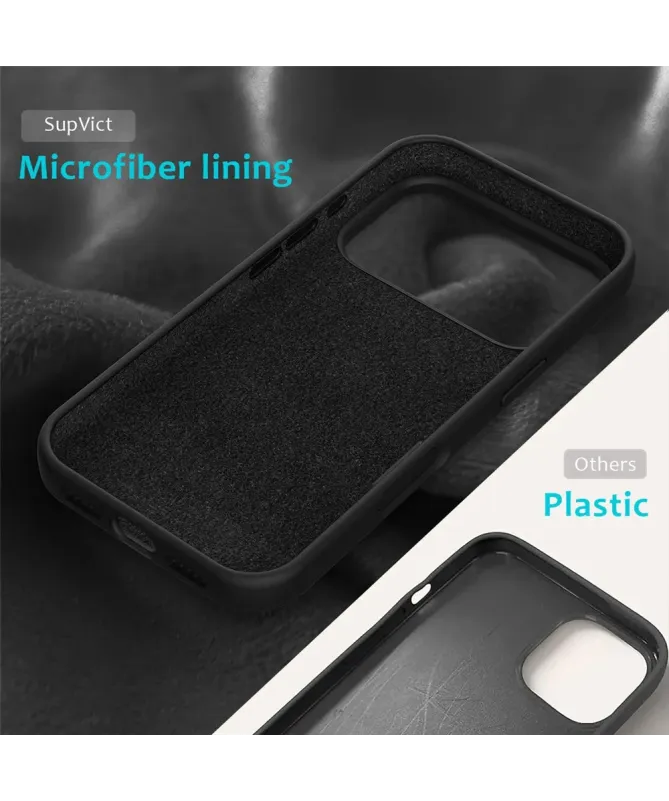 Coque iPhone 17 Pro Max Silicone | Toucher Soyeux