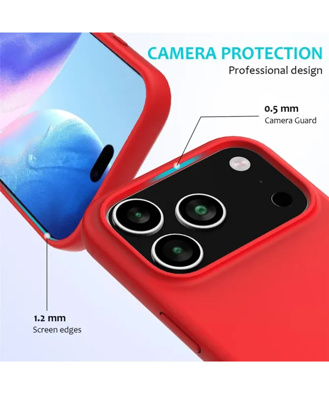 Coque iPhone 17 Pro Max Silicone | Toucher Soyeux