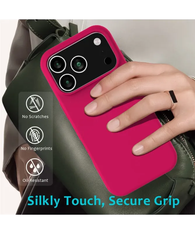 Coque iPhone 17 Pro Max Silicone | Toucher Soyeux