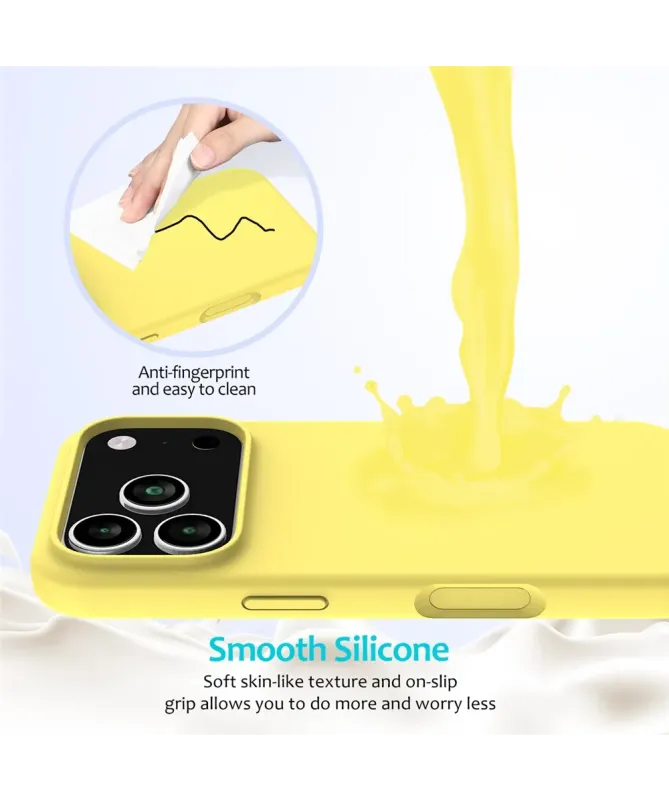 Coque iPhone 17 Pro Max Silicone | Toucher Soyeux