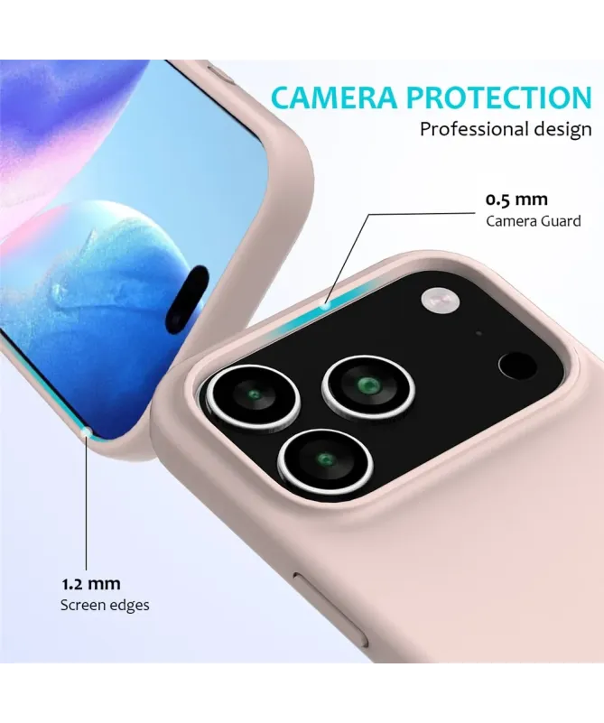 Coque iPhone 17 Pro Max Silicone | Toucher Soyeux