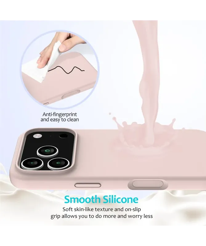 Coque iPhone 17 Pro Max Silicone | Toucher Soyeux