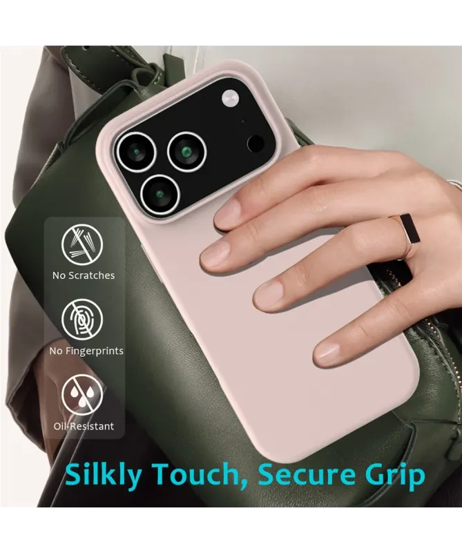 Coque iPhone 17 Pro Max Silicone | Toucher Soyeux