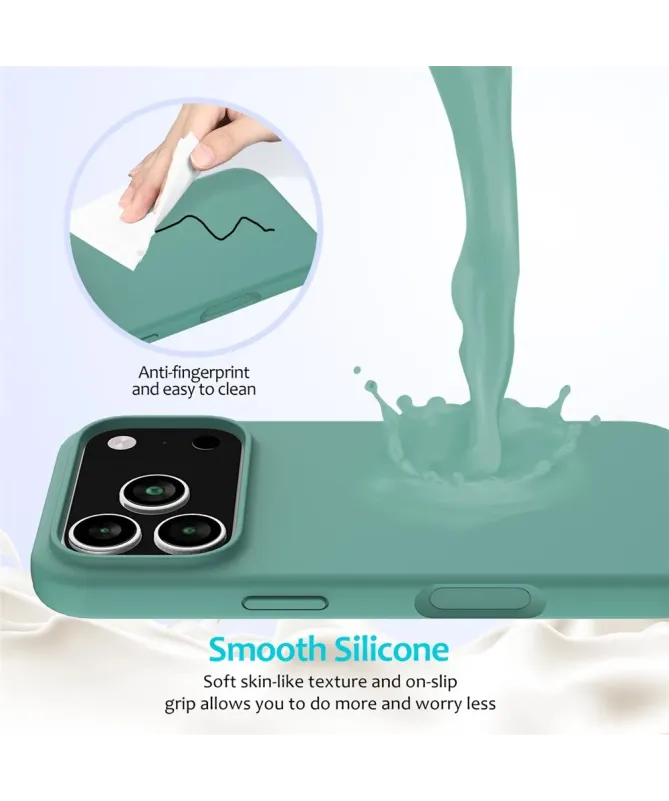 Coque iPhone 17 Pro Max Silicone | Toucher Soyeux