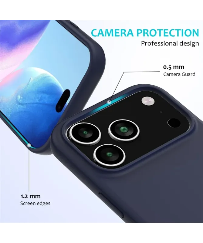 Coque iPhone 17 Pro Max Silicone | Toucher Soyeux