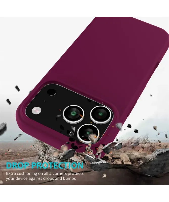 Coque iPhone 17 Pro Max Silicone | Toucher Soyeux