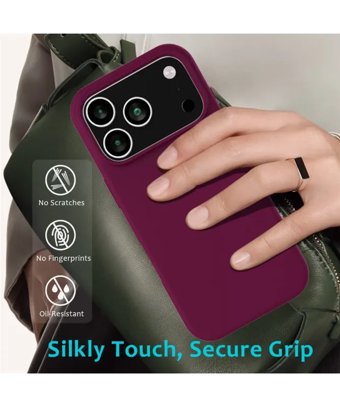 Coque iPhone 17 Pro Max Silicone | Toucher Soyeux