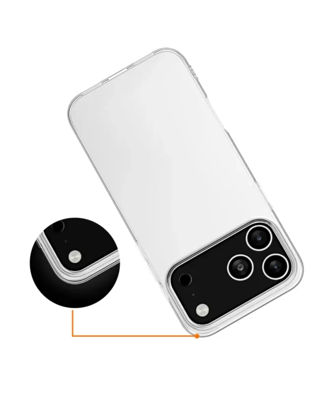 Coque Fine iPhone 17 Pro Max Transparente