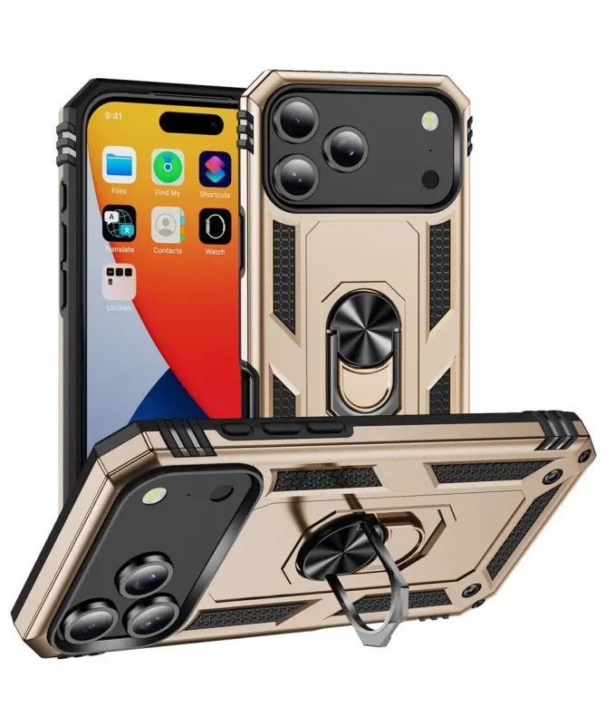 Coque iPhone 17 Pro Max Hybride Fonction Support
