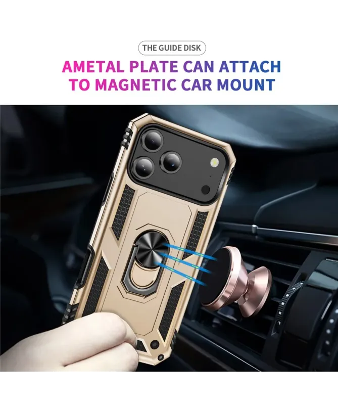 Coque iPhone 17 Pro Max Hybride Fonction Support