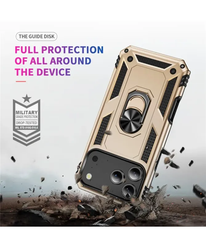 Coque iPhone 17 Pro Max Hybride Fonction Support