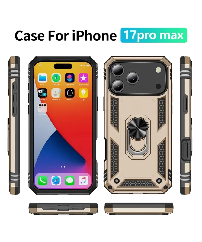 Coque iPhone 17 Pro Max Hybride Fonction Support