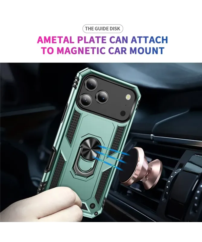 Coque iPhone 17 Pro Max Hybride Fonction Support