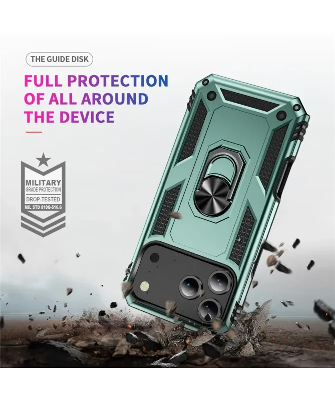 Coque iPhone 17 Pro Max Hybride Fonction Support