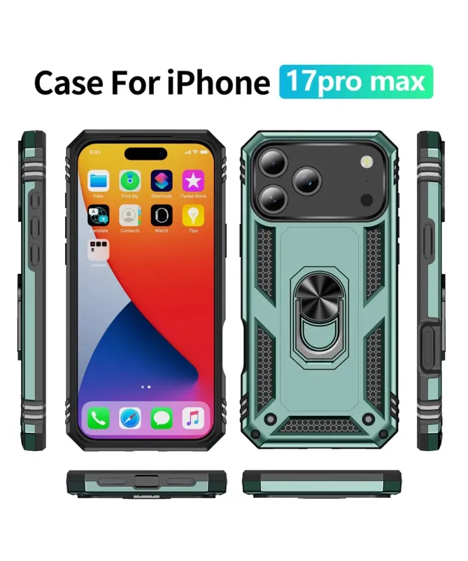 Coque iPhone 17 Pro Max Hybride Fonction Support