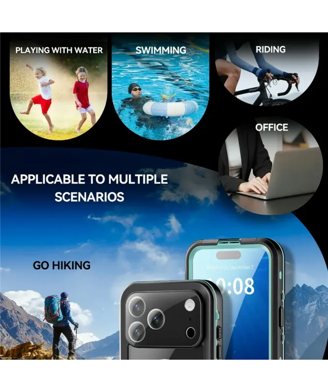 Coque iPhone 17 Pro Max étanche IP68 avec MagSafe