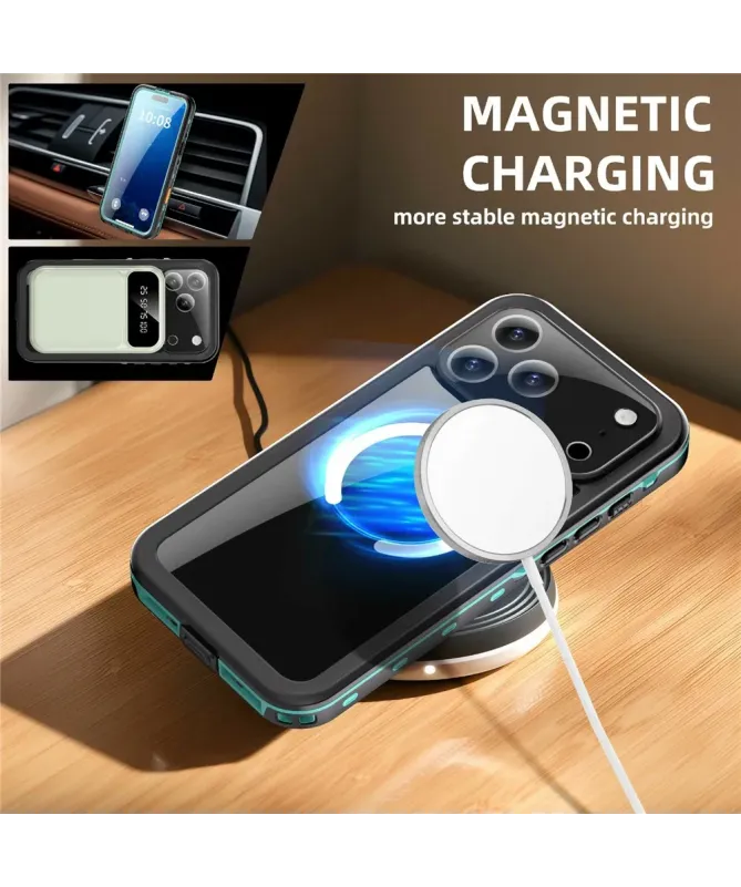 Coque iPhone 17 Pro Max étanche IP68 avec MagSafe