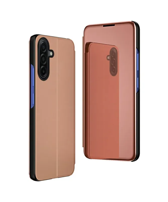 Coque Samsung Galaxy A17 5G avec rabat effet miroir