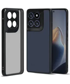 Coque Moto G56 5G Transparente Noire Mate | Eclipse