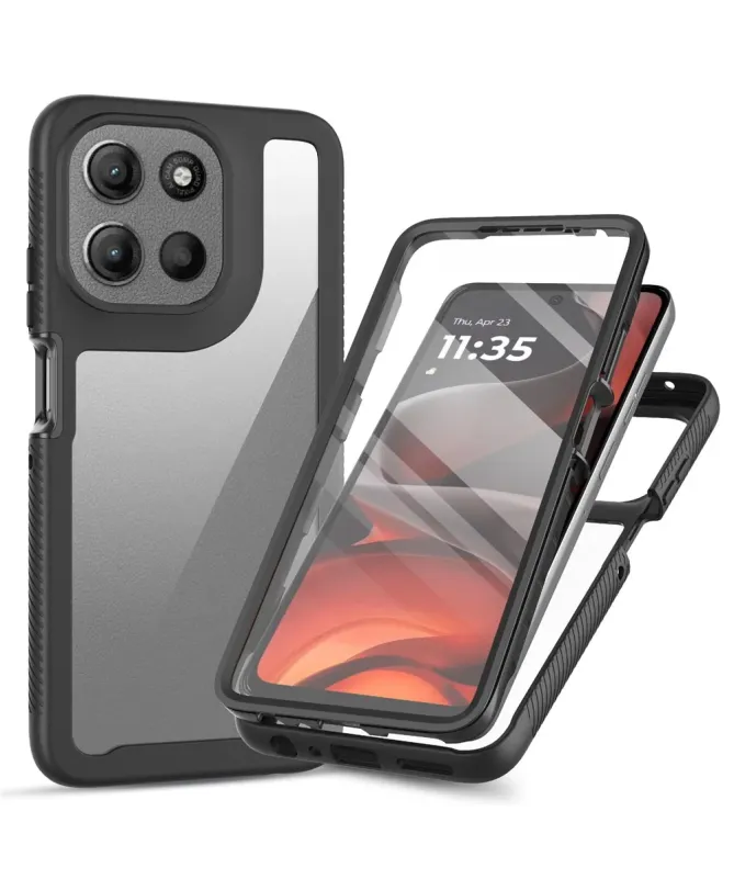 Coque Moto G56 5G Intégrale avec Film Protecteur