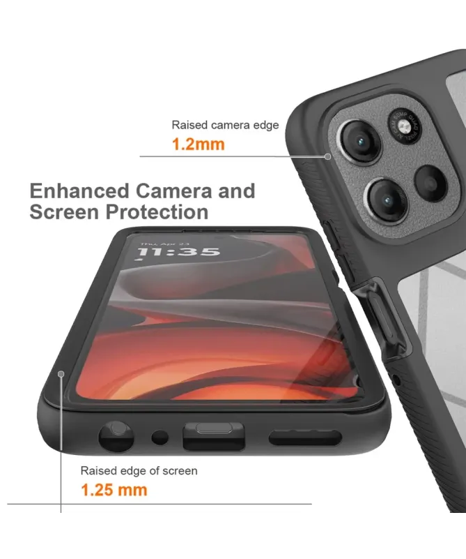 Coque Moto G56 5G Intégrale avec Film Protecteur