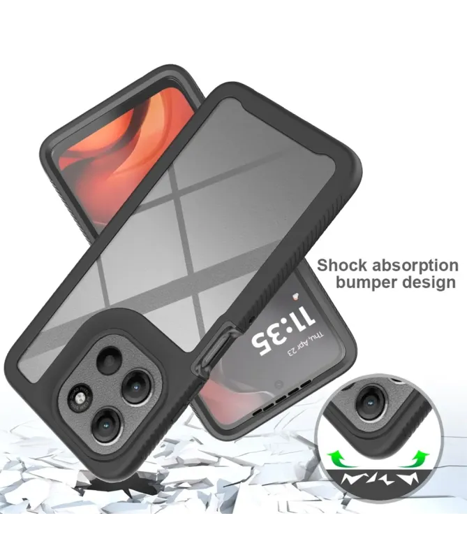 Coque Moto G56 5G Intégrale avec Film Protecteur