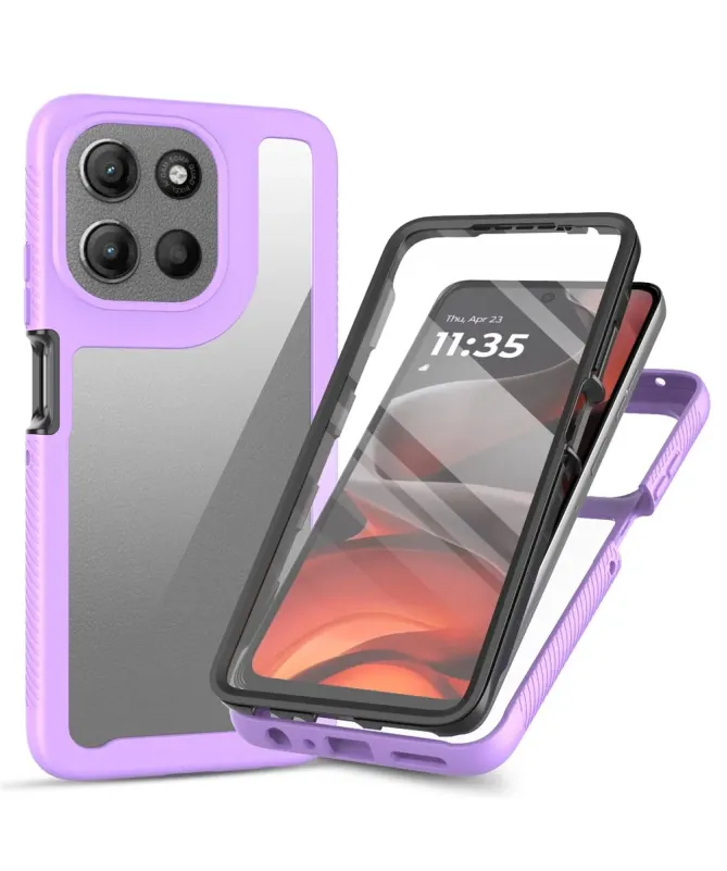 Coque Moto G56 5G Intégrale avec Film Protecteur