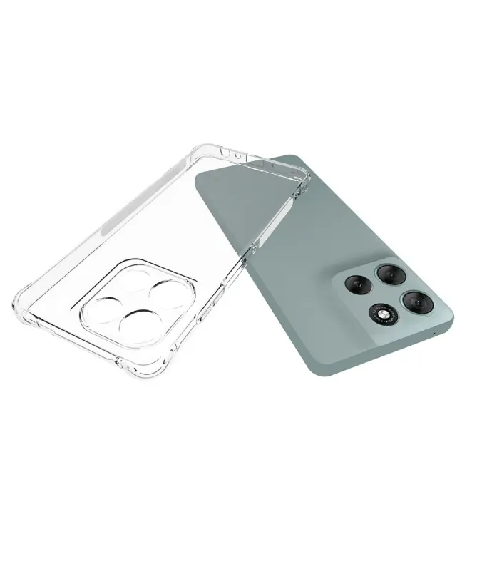 Pack Moto G56 5G | Coque Coins Renforcés Transparente avec 2 Verre Tre