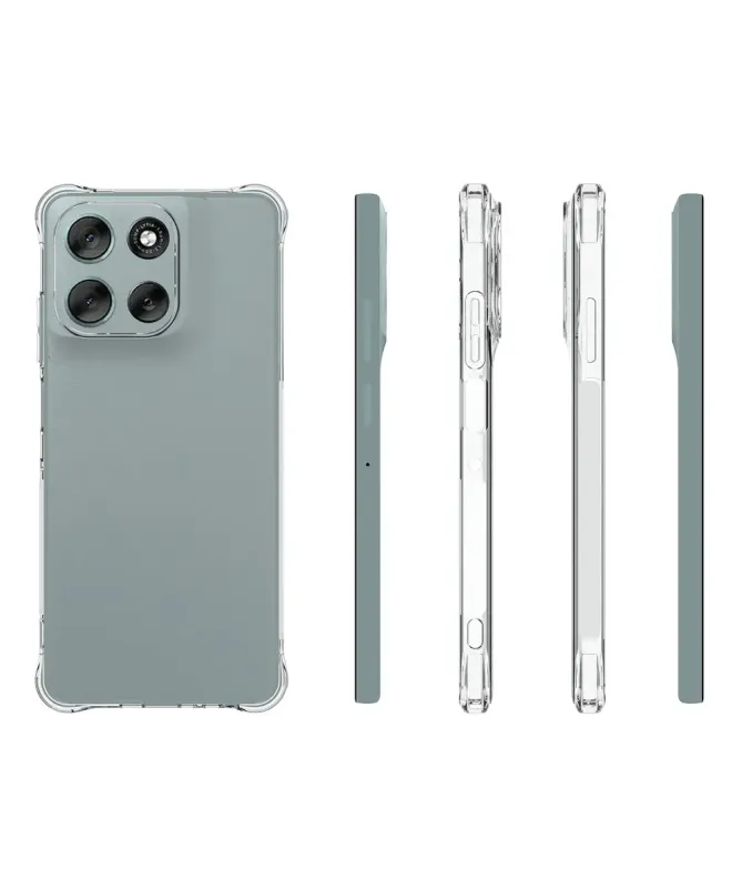 Pack Moto G56 5G | Coque Coins Renforcés Transparente avec 2 Verre Tre
