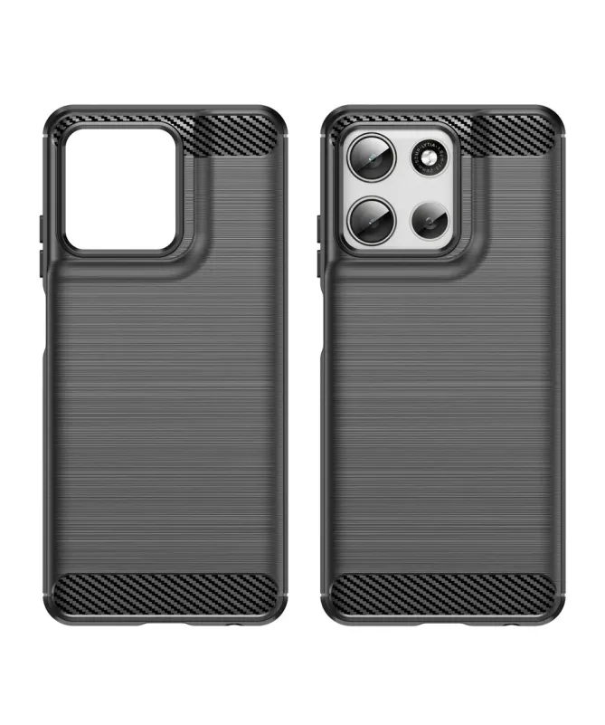 Coque Moto G56 5G flexible effet brossé