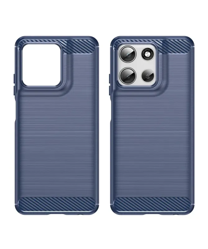 Coque Moto G56 5G flexible effet brossé