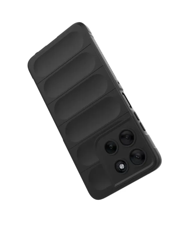 Coque Moto G56 5G Rugged silicone avec verre trempé
